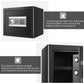 Security Safe Box Electric Digital Security Cash Jewelry File  Storage Box Home Hotel Lock Keypad Safe Box 0.8/1/1.53 Cub